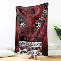 Aotearoa Iwi Te Arawa Blanket Maori Wharenui House Tribal Pattern LT9 - Polynesian Pride