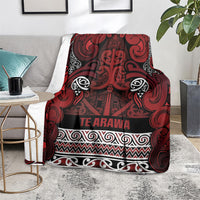 Aotearoa Iwi Te Arawa Blanket Maori Wharenui House Tribal Pattern LT9 - Polynesian Pride
