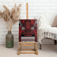 Aotearoa Iwi Te Arawa Canvas Wall Art Maori Wharenui House Tribal Pattern LT9 - Polynesian Pride