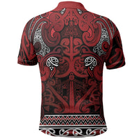 Aotearoa Iwi Te Arawa Polo Shirt Maori Wharenui House Tribal Pattern LT9 - Polynesian Pride