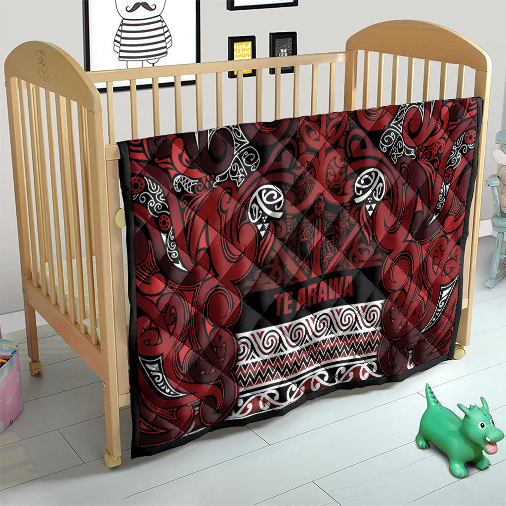 Aotearoa Iwi Te Arawa Quilt Maori Wharenui House Tribal Pattern LT9 - Polynesian Pride
