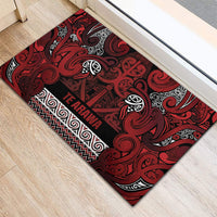 Aotearoa Iwi Te Arawa Rubber Doormat Maori Wharenui House Tribal Pattern LT9 - Polynesian Pride