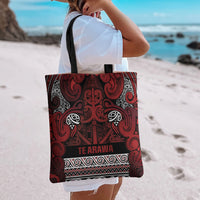 Aotearoa Iwi Te Arawa Tote Bag Maori Wharenui House Tribal Pattern LT9 - Polynesian Pride