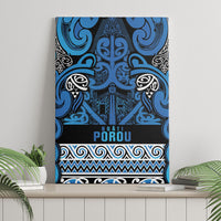 Aotearoa Iwi Ngati Porou Canvas Wall Art Maori Wharenui House Tribal Pattern LT9 - Polynesian Pride