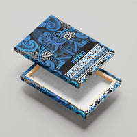 Aotearoa Iwi Ngati Porou Canvas Wall Art Maori Wharenui House Tribal Pattern LT9 - Polynesian Pride