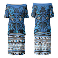 Aotearoa Iwi Ngati Porou Couples Matching Puletasi and Hawaiian Shirt Maori Wharenui House Tribal Pattern LT9 - Polynesian Pride