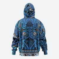 Aotearoa Iwi Ngati Porou Hoodie Maori Wharenui House Tribal Pattern LT9 - Polynesian Pride