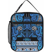 Aotearoa Iwi Ngati Porou Lunch Bag Maori Wharenui House Tribal Pattern
