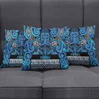 Aotearoa Iwi Ngati Porou Pillow Cover Maori Wharenui House Tribal Pattern LT9 - Polynesian Pride