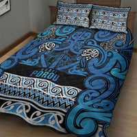 Aotearoa Iwi Ngati Porou Quilt Bed Set Maori Wharenui House Tribal Pattern LT9 - Polynesian Pride