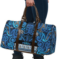 Aotearoa Iwi Ngati Porou Travel Bag Maori Wharenui House Tribal Pattern LT9 - Polynesian Pride