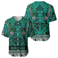 Aotearoa Iwi Ngai Tahu Baseball Jersey Maori Wharenui House Tribal Pattern LT9 - Polynesian Pride