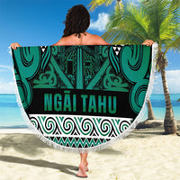 Aotearoa Iwi Ngai Tahu Beach Blanket Maori Wharenui House Tribal Pattern LT9 - Polynesian Pride