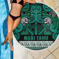 Aotearoa Iwi Ngai Tahu Beach Blanket Maori Wharenui House Tribal Pattern LT9 - Polynesian Pride