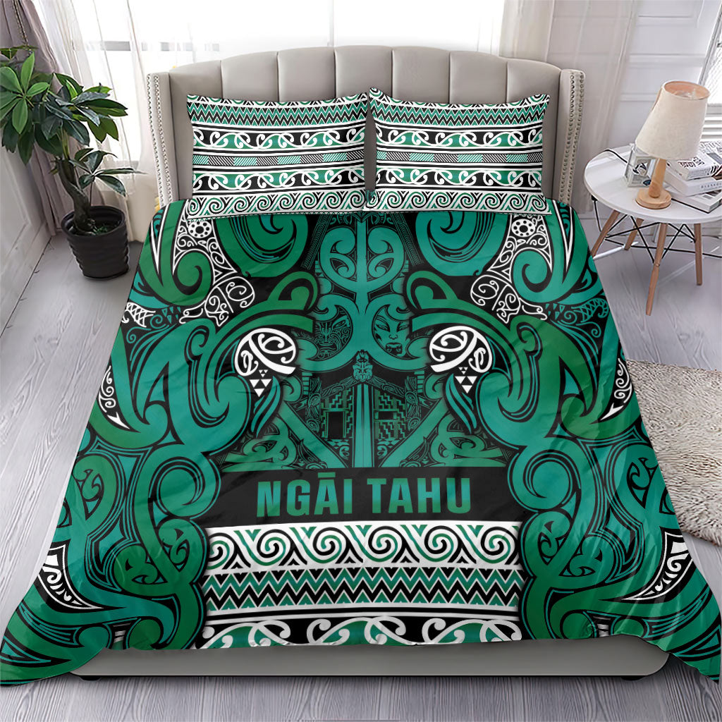 Aotearoa Iwi Ngai Tahu Bedding Set Maori Wharenui House Tribal Pattern LT9 - Polynesian Pride