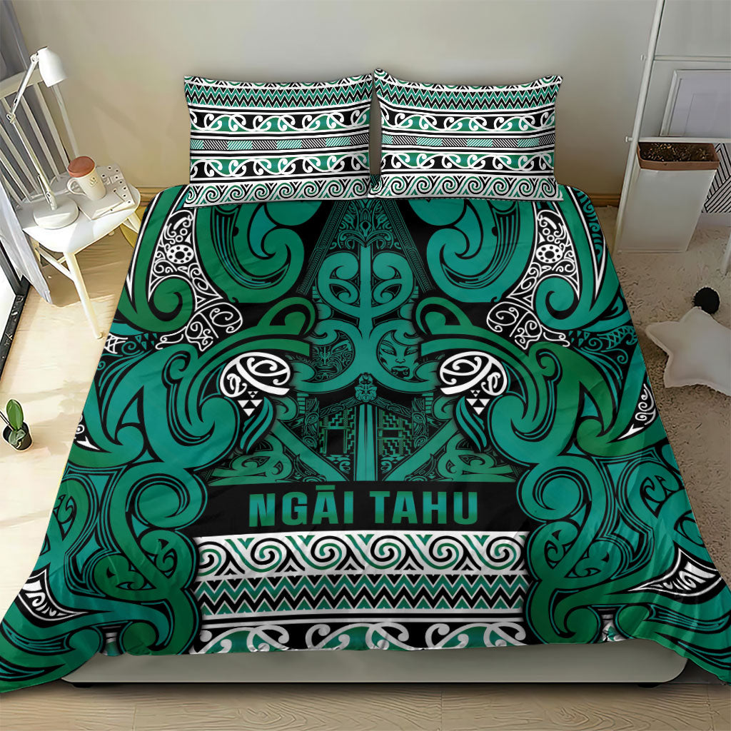 Aotearoa Iwi Ngai Tahu Bedding Set Maori Wharenui House Tribal Pattern LT9 - Polynesian Pride