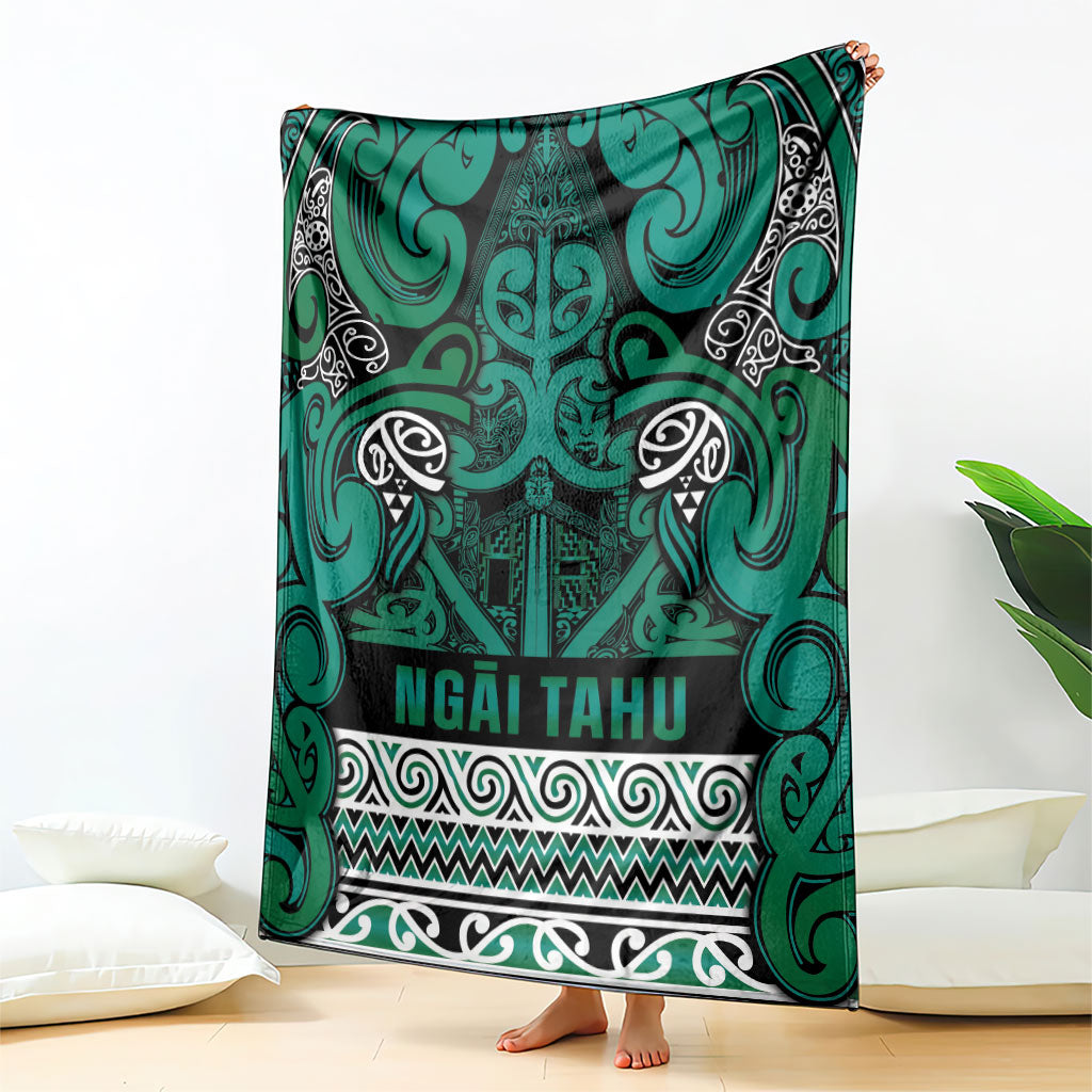 Aotearoa Iwi Ngai Tahu Blanket Maori Wharenui House Tribal Pattern LT9 - Polynesian Pride