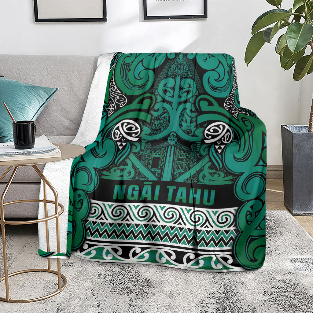 Aotearoa Iwi Ngai Tahu Blanket Maori Wharenui House Tribal Pattern LT9 - Polynesian Pride