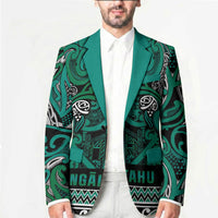 Aotearoa Iwi Ngai Tahu Blazer Maori Wharenui House Tribal Pattern LT9 - Polynesian Pride
