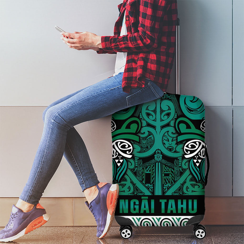 Aotearoa Iwi Ngai Tahu Luggage Cover Maori Wharenui House Tribal Pattern LT9 - Polynesian Pride