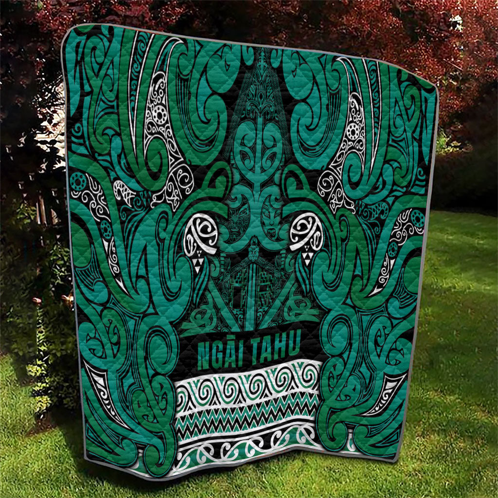 Aotearoa Iwi Ngai Tahu Quilt Maori Wharenui House Tribal Pattern LT9 - Polynesian Pride