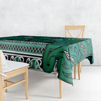 Aotearoa Iwi Ngai Tahu Tablecloth Maori Wharenui House Tribal Pattern LT9 - Polynesian Pride