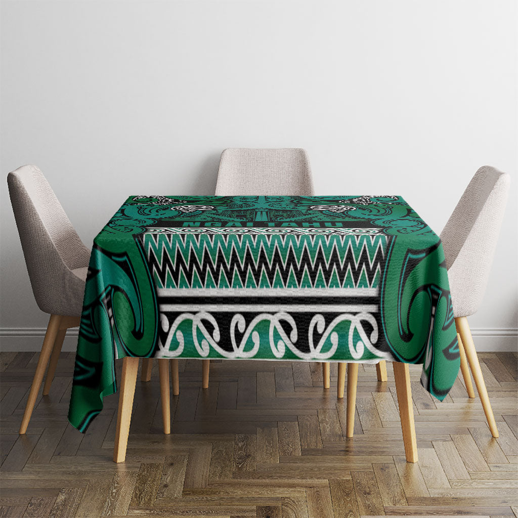 Aotearoa Iwi Ngai Tahu Tablecloth Maori Wharenui House Tribal Pattern LT9 - Polynesian Pride