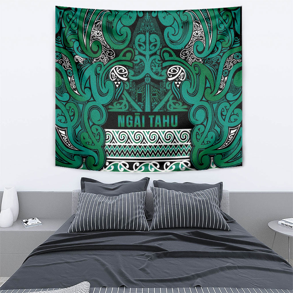 Aotearoa Iwi Ngai Tahu Tapestry Maori Wharenui House Tribal Pattern LT9 - Polynesian Pride