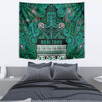 Aotearoa Iwi Ngai Tahu Tapestry Maori Wharenui House Tribal Pattern LT9 - Polynesian Pride