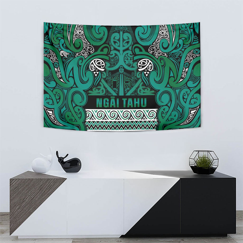 Aotearoa Iwi Ngai Tahu Tapestry Maori Wharenui House Tribal Pattern LT9 - Polynesian Pride