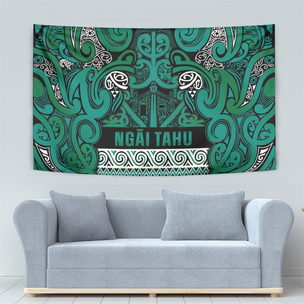 Aotearoa Iwi Ngai Tahu Tapestry Maori Wharenui House Tribal Pattern LT9 - Polynesian Pride