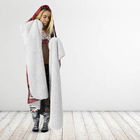 Aotearoa Iwi Ngati Kahungunu Hooded Blanket Maori Wharenui House Tribal Pattern LT9 - Polynesian Pride