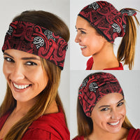 Aotearoa Iwi Ngati Kahungunu Neck Gaiter Maori Wharenui House Tribal Pattern LT9 - Polynesian Pride