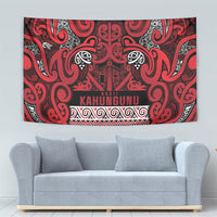 Aotearoa Iwi Ngati Kahungunu Tapestry Maori Wharenui House Tribal Pattern LT9 - Polynesian Pride