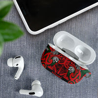 Aotearoa Iwi Tuhoe AirPods Case Maori Wharenui House Tribal Pattern LT9 - Polynesian Pride