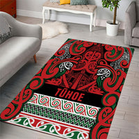 Aotearoa Iwi Tuhoe Area Rug Maori Wharenui House Tribal Pattern LT9 - Polynesian Pride