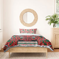 Aotearoa Iwi Tuhoe Bedding Set Maori Wharenui House Tribal Pattern LT9 - Polynesian Pride