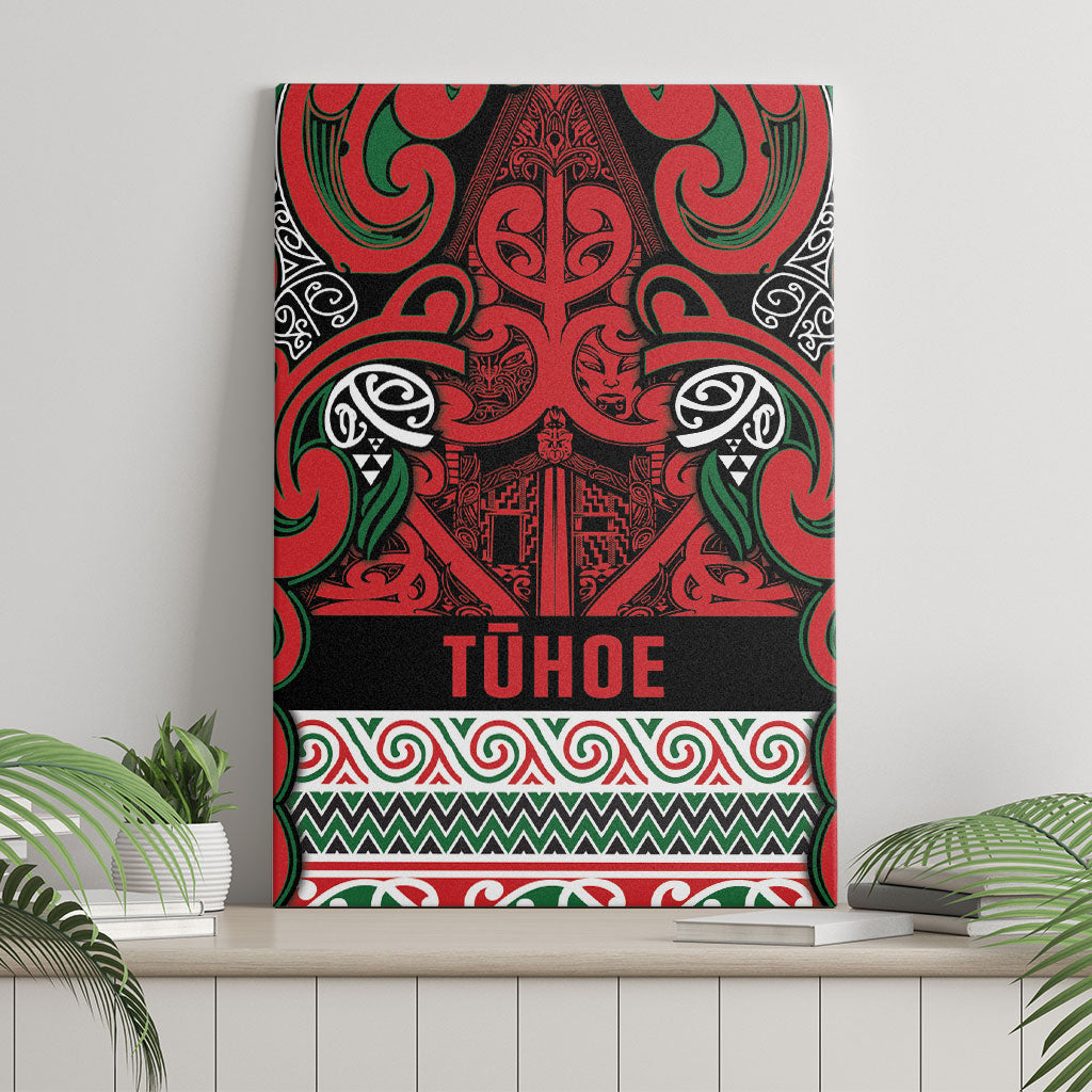 Aotearoa Iwi Tuhoe Canvas Wall Art Maori Wharenui House Tribal Pattern LT9 - Polynesian Pride