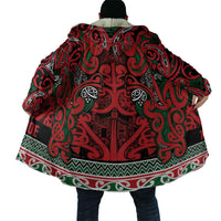 Aotearoa Iwi Tuhoe Cloak Maori Wharenui House Tribal Pattern LT9 - Polynesian Pride