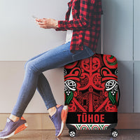 Aotearoa Iwi Tuhoe Luggage Cover Maori Wharenui House Tribal Pattern LT9 - Polynesian Pride