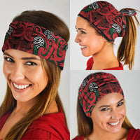 Aotearoa Iwi Tuhoe Neck Gaiter Maori Wharenui House Tribal Pattern LT9 - Polynesian Pride