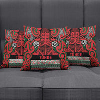 Aotearoa Iwi Tuhoe Pillow Cover Maori Wharenui House Tribal Pattern LT9 - Polynesian Pride