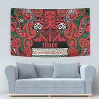 Aotearoa Iwi Tuhoe Tapestry Maori Wharenui House Tribal Pattern LT9 - Polynesian Pride