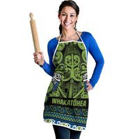 Aotearoa Iwi Whakatohea Apron Maori Wharenui House Tribal Pattern LT9 - Polynesian Pride