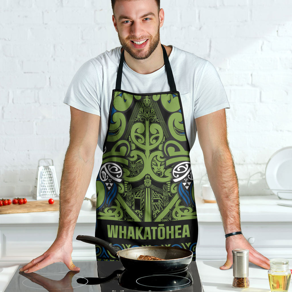 Aotearoa Iwi Whakatohea Apron Maori Wharenui House Tribal Pattern LT9 - Polynesian Pride