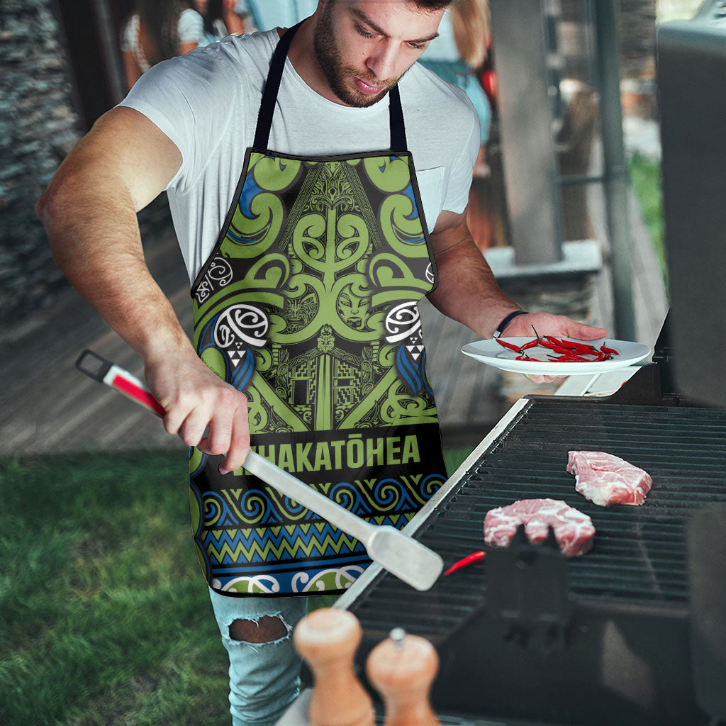 Aotearoa Iwi Whakatohea Apron Maori Wharenui House Tribal Pattern LT9 - Polynesian Pride