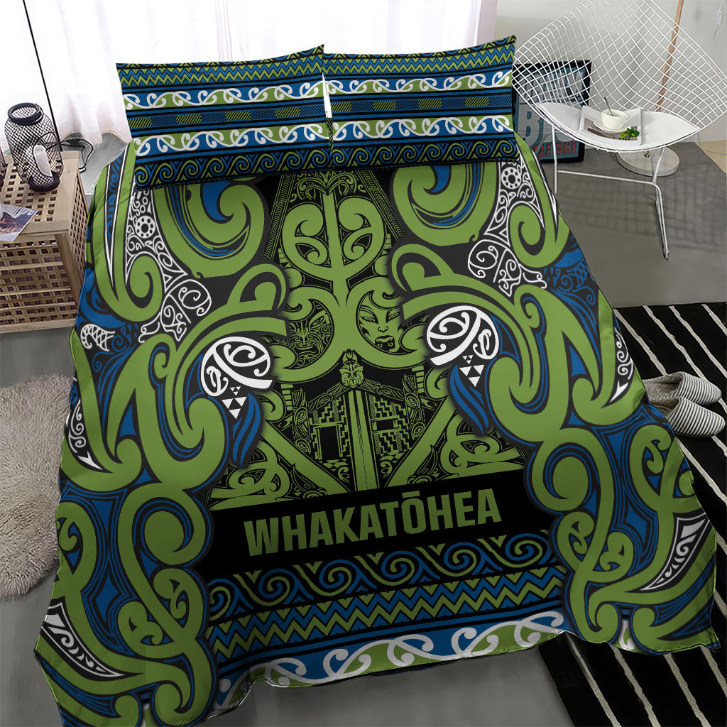 Aotearoa Iwi Whakatohea Bedding Set Maori Wharenui House Tribal Pattern LT9 - Polynesian Pride