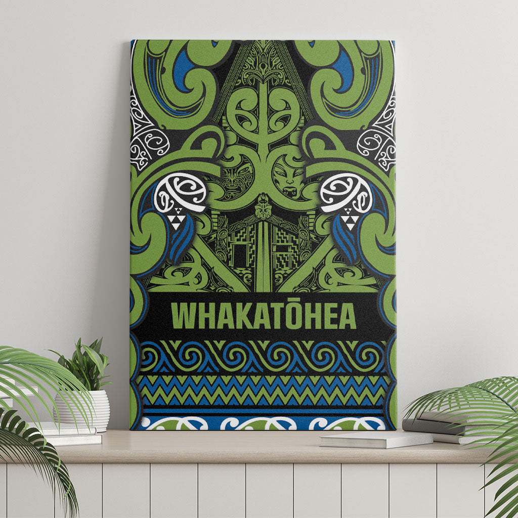 Aotearoa Iwi Whakatohea Canvas Wall Art Maori Wharenui House Tribal Pattern LT9 - Polynesian Pride