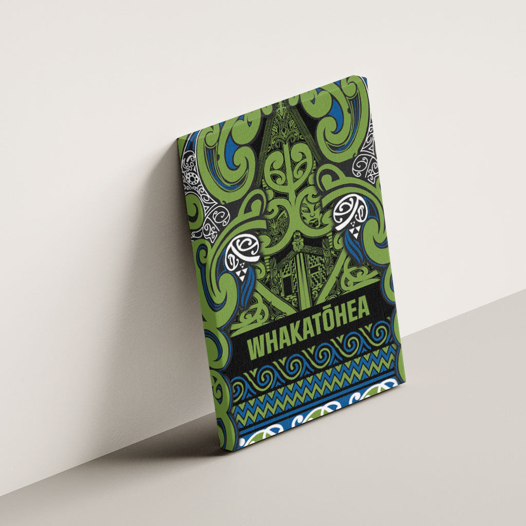 Aotearoa Iwi Whakatohea Canvas Wall Art Maori Wharenui House Tribal Pattern LT9 - Polynesian Pride