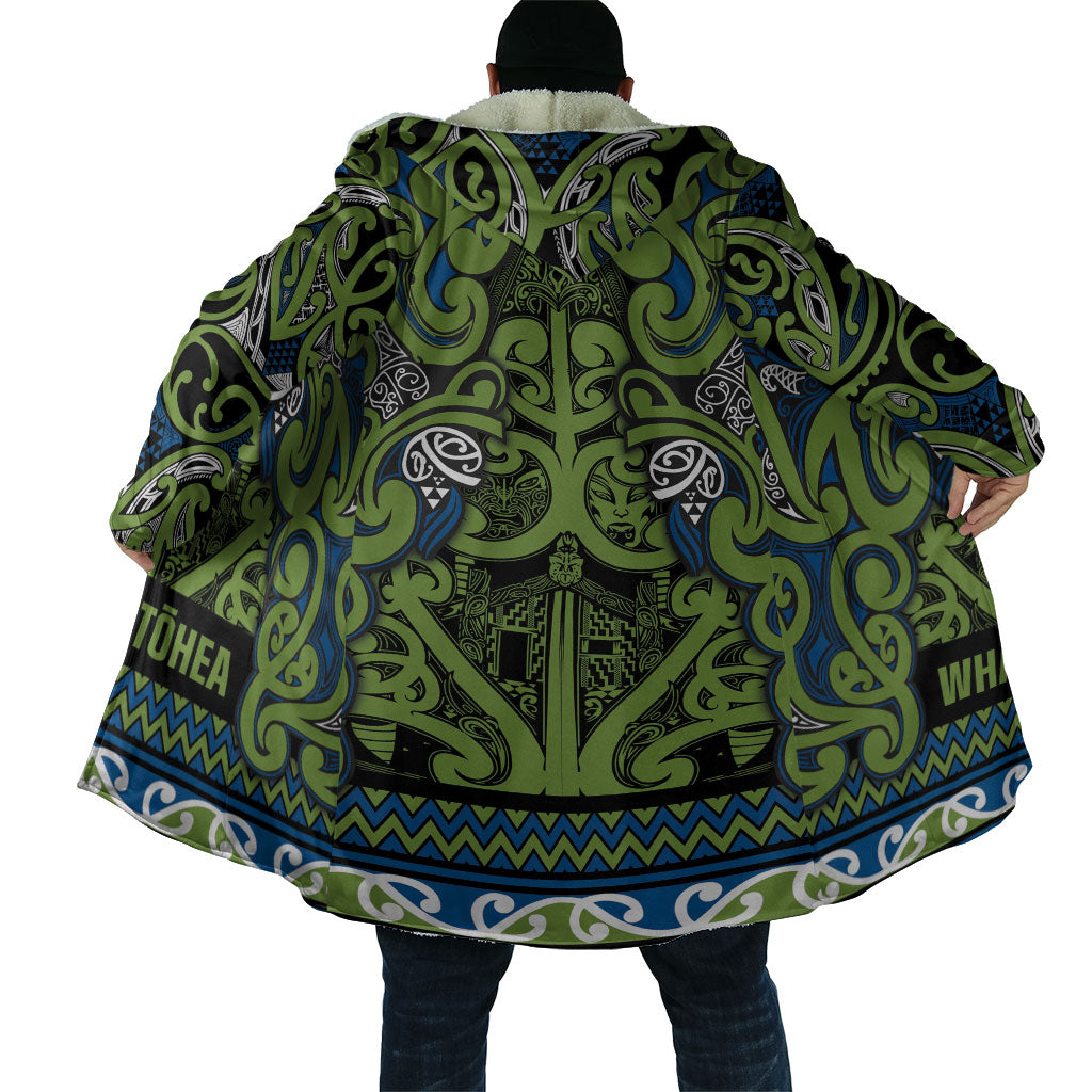 Aotearoa Iwi Whakatohea Cloak Maori Wharenui House Tribal Pattern LT9 - Polynesian Pride